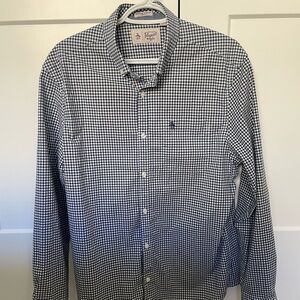 Penguin Heritage Slim Fit Button Down Shirt, Mens Large